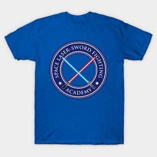 Space Laser-Sword Fighting Academy T-Shirt